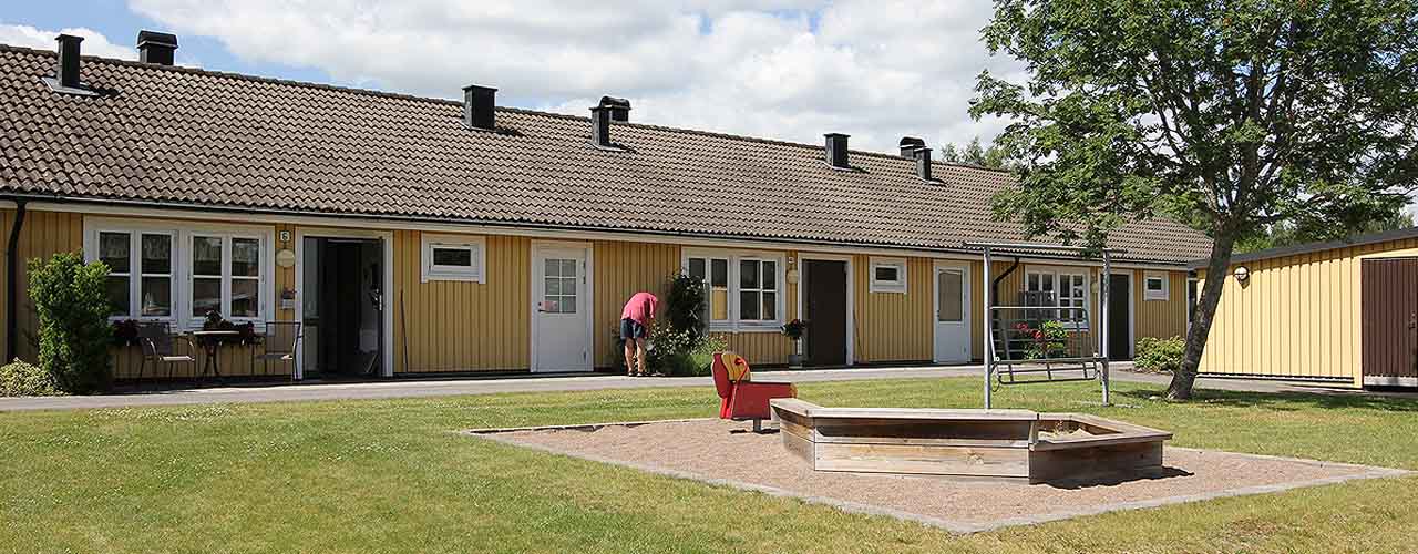 Hyreslägenheter på Borgarvägen 2-16 i Åby