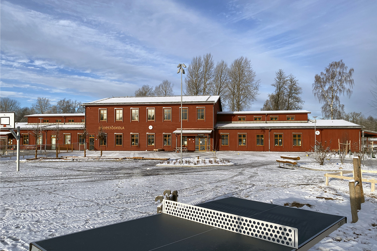 Dädesjös nya skola invigdes 2022